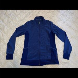 Women's Blue Zip-Up Jacket